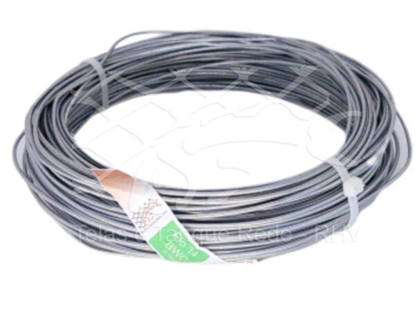 Rolo de 1kg de arame galvanizado fio 14 BWG de 2,10mm sua medida é semelhante a grossura de um palito de dentes