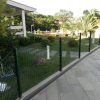 Tela cerca gradil revestido em PVC verde galvanizado ideal para cercamentos em geral de áreas residenciais