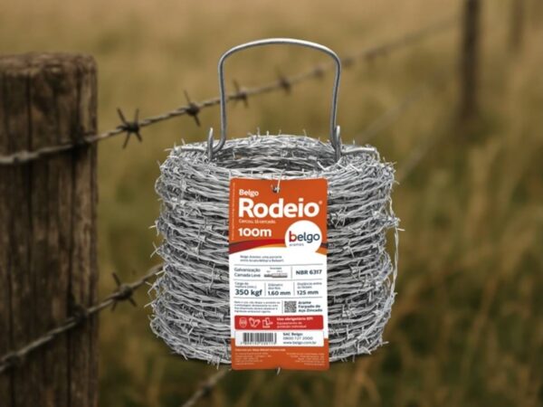 Rolo de arame farpado de 100m