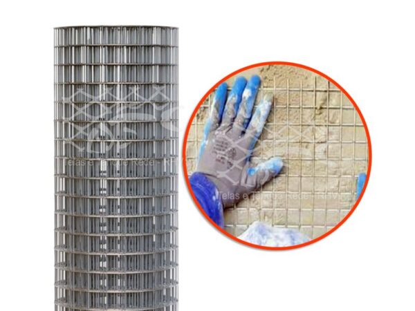 Tela cerca reboco soldada fachada de alta qualidade e resistência ideal para construção civil