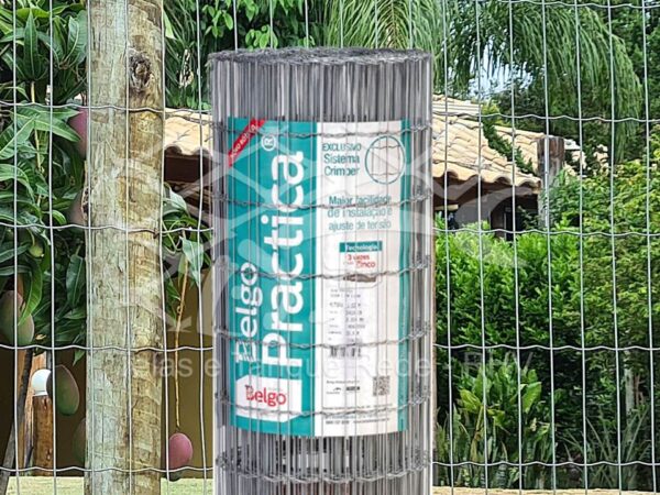 Tela cerca de arame galvanizado ideal para cercamento de residências, sítios, casas, chácaras, áreas externas, lazer, quintal