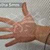 Tela malha 5mm utilizada na fabricação de berçário para alevinos criados dentro do tanque rede
