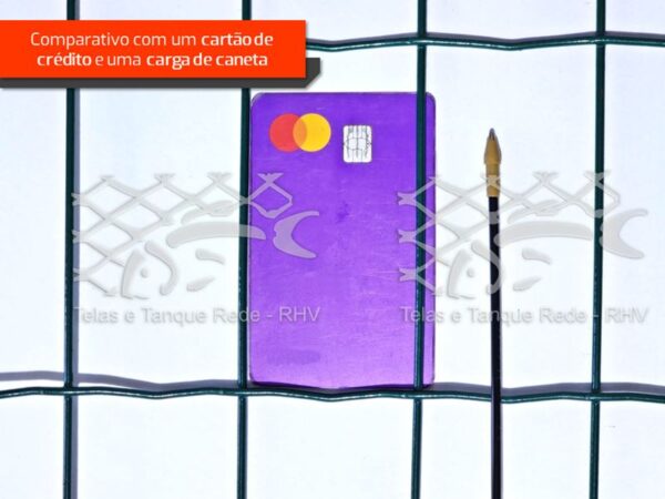 Comparativo detalhado e espeficações da tela cerca soldada verde