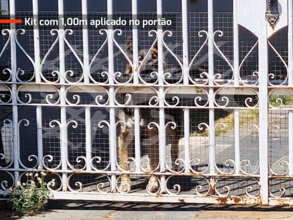 Tela cerca para grade portão