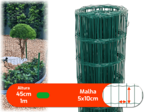 tela para jardim