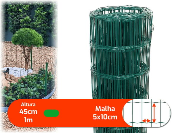 tela para jardim