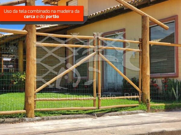 Tela cerca revestida em PVC verde para instalar e colocar em portões