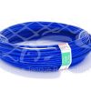 Rolo de 1kg de arame galvanizado revestido de PVC na cor azul fio 14 BWG de 2,80mm de espessura