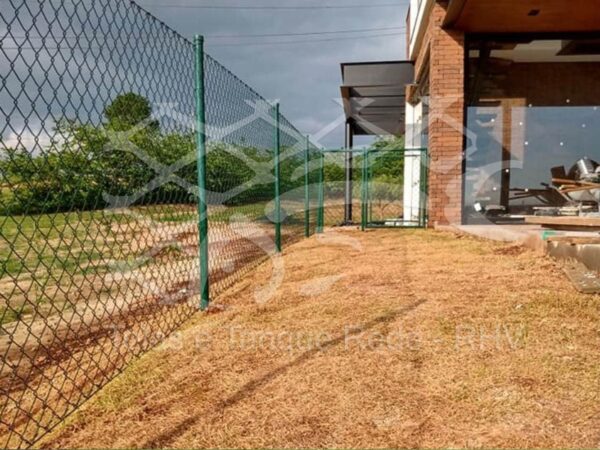 Tela verde para cerca de condomínio com 1m de altura