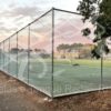 Tela cerca de arame alambrado verde em PVC ideal para quadra, campos de tênis e beach tênis