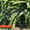 Detalhes da tela cerca verde decorativa para jardins, áres externas e canteiros com 0,45m de altura