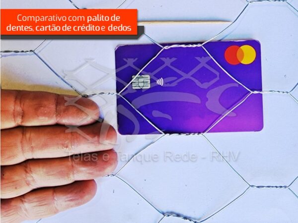 Comparativo e detalhes da tela cerca galinheiro em arame galvanizado trançado