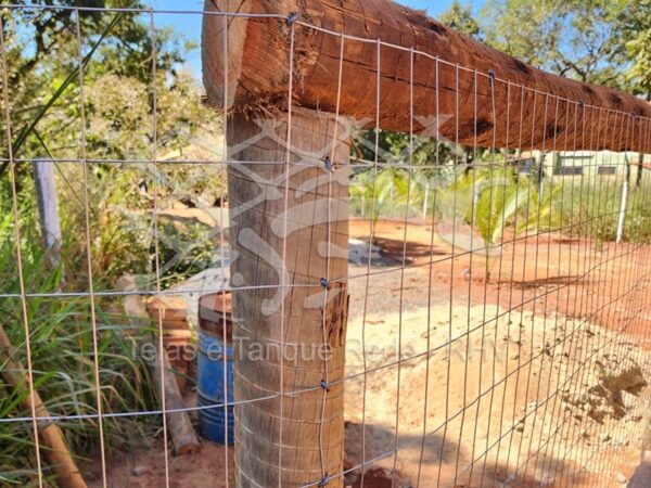 Tela cerca soldada galvanizada de alto padrão para cercar ranchos, fazendas, sítios e aréas rurais