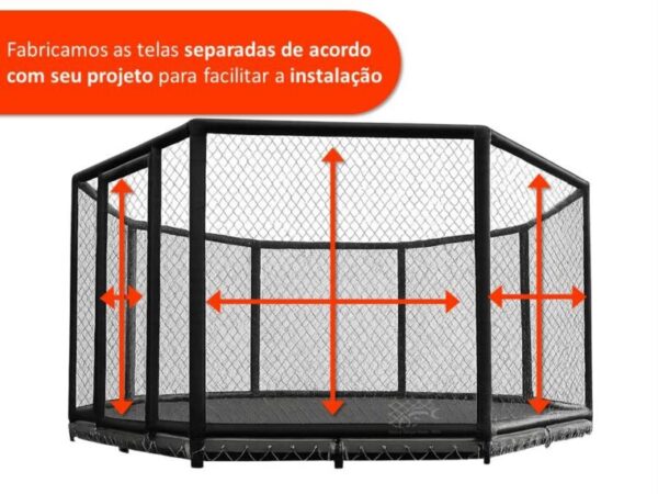 TEla fio 12 revestida de pvc preta